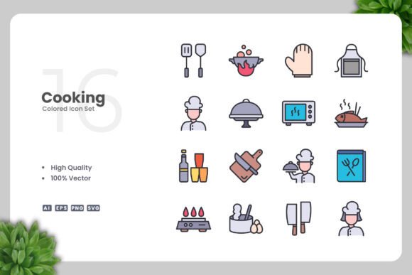 Choose and Use Cooking Color Icons the Right Way