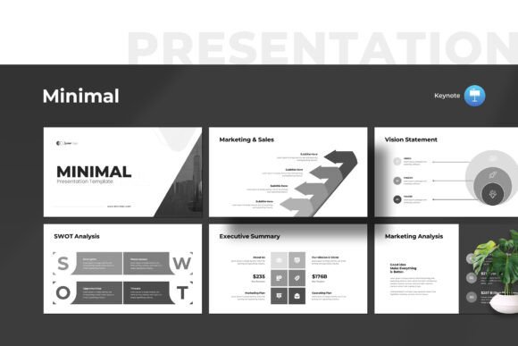 Minimal Keynote Template