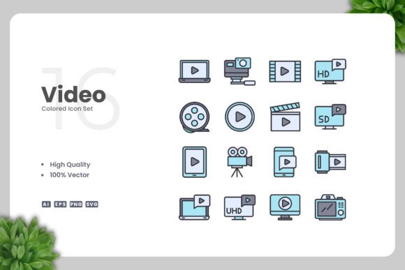 Why Video Color Icons Work for Every Creative Project